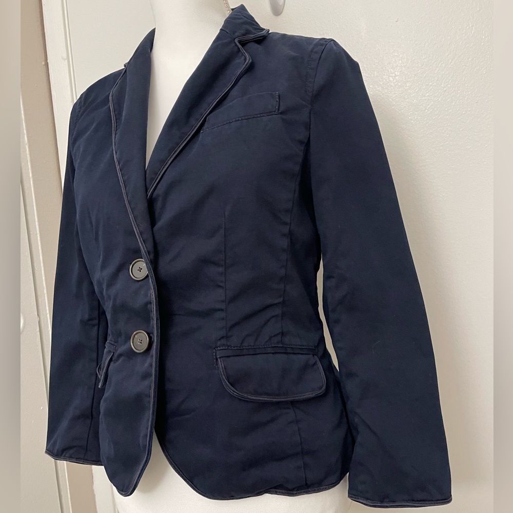 J. Crew Chino Blazer in Blue size Small - Picture 7 of 13
